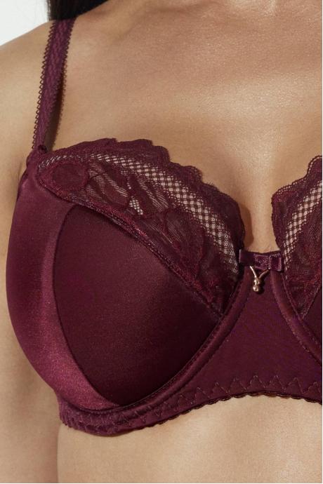 Ava Бюстгальтер напівм'який AV 2275 MERLOT бордовий