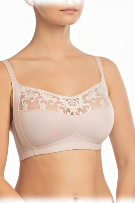 Effetto Lingerie 006 07 03 Бюстгальтер м'яка чашка MARTINA срібний півонія колір