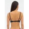 Effetto Lingerie 019 136 08 Бюстгальтер PATRICIA чорний/піон