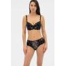 Effetto Lingerie 019 210 08 Жіночі трусики PATRICIA чорний/піон колір