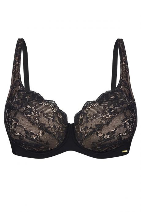 Effetto Lingerie 021 015C Бюстгальтер м'яка чашка CAMILLA чорний колір
