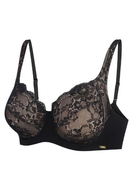 Effetto Lingerie 021 015C Бюстгальтер м'яка чашка CAMILLA чорний колір