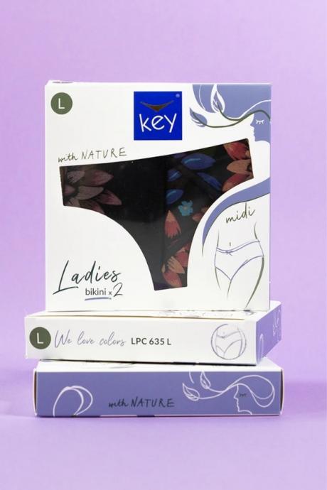 Key Труси жін LPC 635 multicolor чорний колір