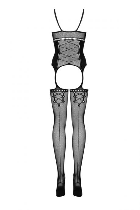 Жіноча білизна Боді Obsessive BODYSTOCKING G314 Чорний