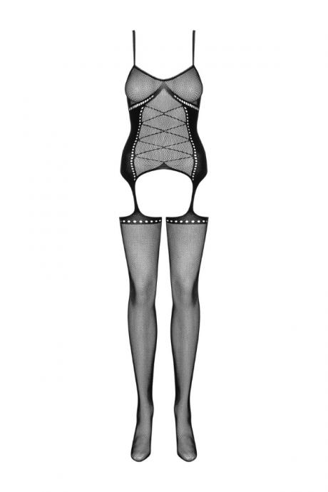 Жіноча білизна Боді Obsessive BODYSTOCKING G314 Чорний