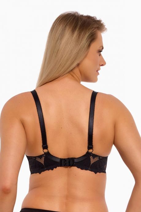 GAIA Бюстгальтер PUSH UP SOPHIA 1225 CZARNY чорний колір