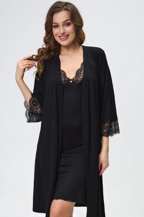 Shato Халат жін 2816/1 black