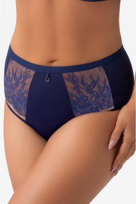 Gorsenia Труси DESIRE F024 GRANATOWE синій