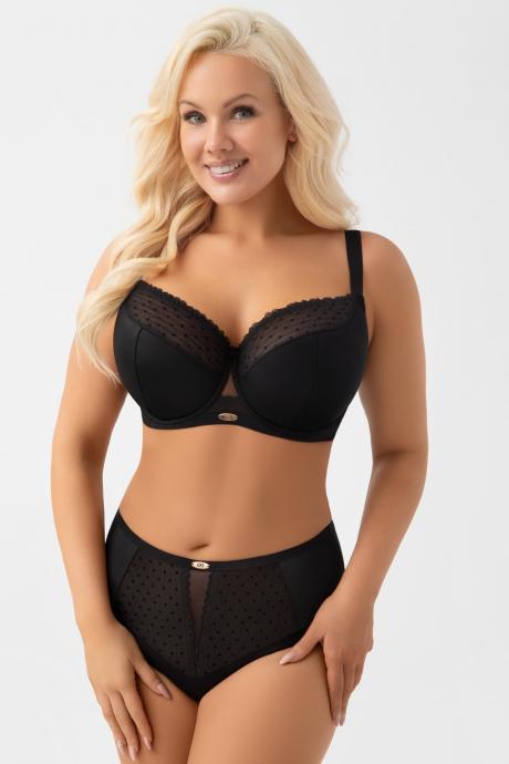 Gorsenia Трусы DOTTI F021 CZARNE черный
