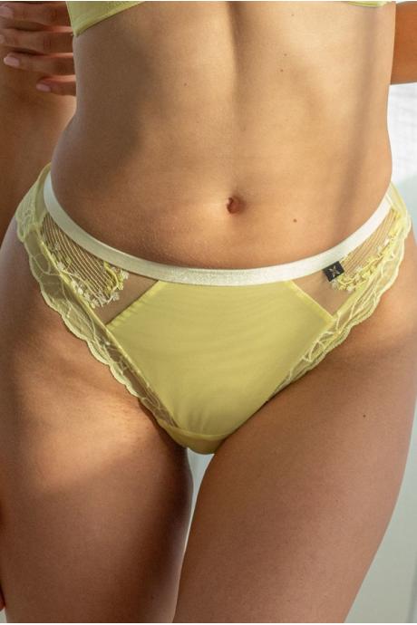 Kris Line Стрінги шорти жін G-Limoncello yellow