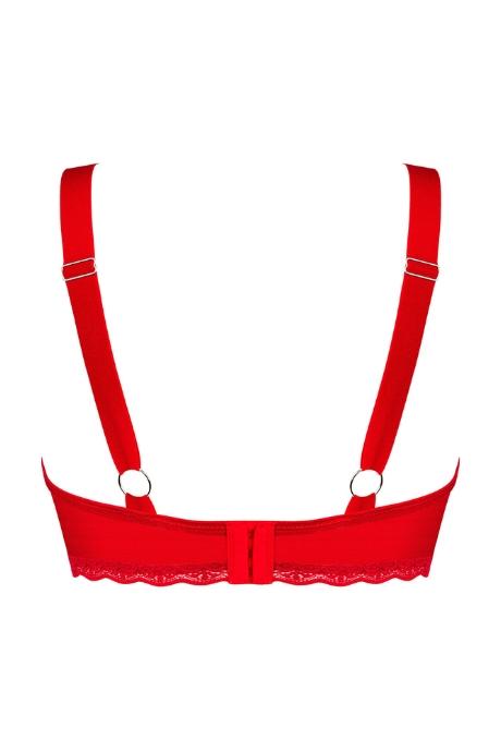 Жіноча білизна Бюст padded bra Obsessive BELOVYA BRA Червоний