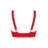 Жіноча білизна Бюст padded bra Obsessive BELOVYA BRA Червоний