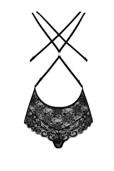 Жіноча білизна Боді Obsessive 860-TED TEDDY Чорний колір