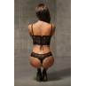 Жіноча білизна Боді Obsessive ALLURIA TEDDY Чорний