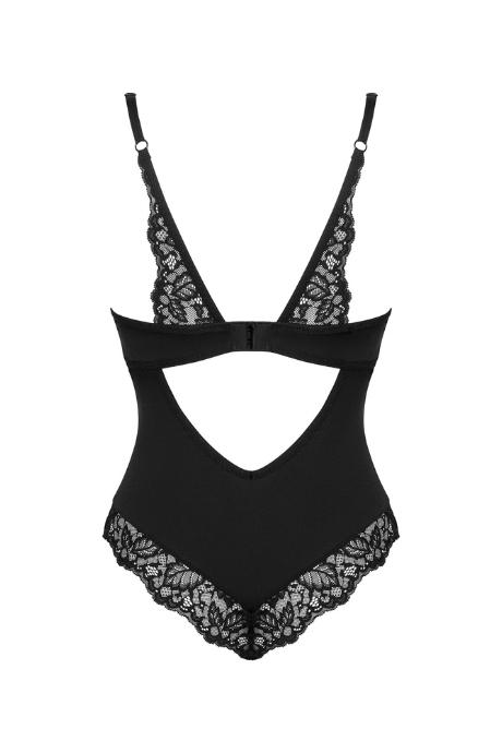 Жіноча білизна Боді Obsessive BELLASTIA TEDDY Чорний