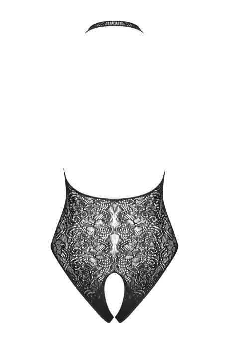 Жіноча білизна Боді Obsessive BODYSTOCKING B113 crotchless Чорний