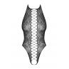 Жіноча білизна Боді Obsessive BODYSTOCKING B113 crotchless Чорний