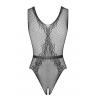 Жіноча білизна Боді Obsessive BODYSTOCKING B115 crotchless Чорний