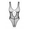 Жіноча білизна Боді Obsessive BODYSTOCKING B117 crotchless Чорний