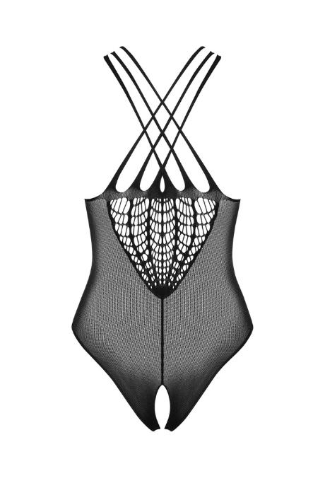 Жіноча білизна Боді Obsessive BODYSTOCKING B118 crotchless Чорний