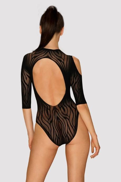 Жіноча білизна Боді Obsessive BODYSTOCKING B130 Чорний