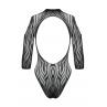 Жіноча білизна Боді Obsessive BODYSTOCKING B130 Чорний