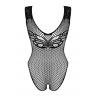 Жіноча білизна Боді Obsessive BODYSTOCKING B134 crotchless Чорний