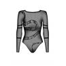 Жіноча білизна Боді Obsessive BODYSTOCKING B137 crotchless Чорний колір