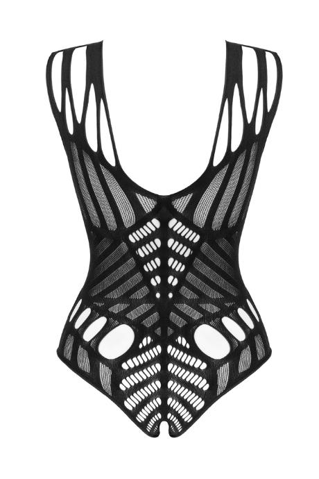 Жіноча білизна Боді Obsessive BODYSTOCKING B139 crotchless Чорний
