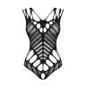 Жіноча білизна Боді Obsessive BODYSTOCKING B139 crotchless Чорний