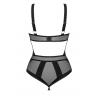 Жіноча білизна Боді Obsessive CHIC AMORIA crotchless teddy Чорний