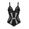 Жіноча білизна Боді Obsessive CHIC AMORIA crotchless teddy Чорний