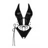 Жіноча білизна Боді Obsessive CORDELLIS crotchless teddy Чорний