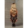 Жіноча білизна Боді Obsessive FIORENTA crotchless teddy Чорний