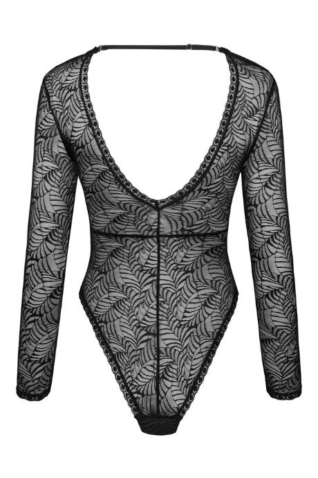 Жіноча білизна Боді Obsessive MERLYS TEDDY Чорний