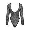 Жіноча білизна Боді Obsessive MERLYS TEDDY Чорний