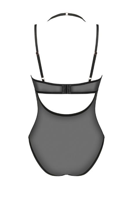 Жіноча білизна Боді Obsessive SELINNE TEDDY Чорний