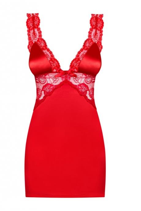 Жіноча білизна Комплект Obsessive SECRED CHEMISE Червоний