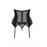 Жіноча білизна Корсет Obsessive CHIC AMORIA CORSET cup & thong Чорний колір