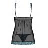 Жіноча білизна Комплект Obsessive AMANTA BABYDOLL Чорний