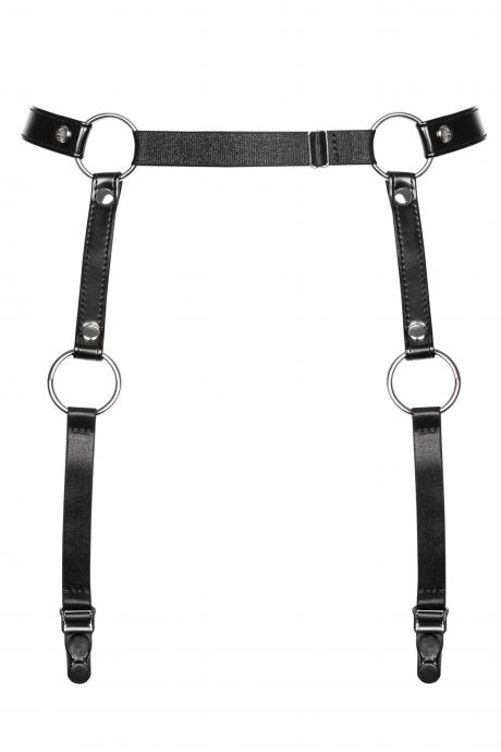 Жіноча білизна Аксесуар Obsessive A741 garter belt Чорний