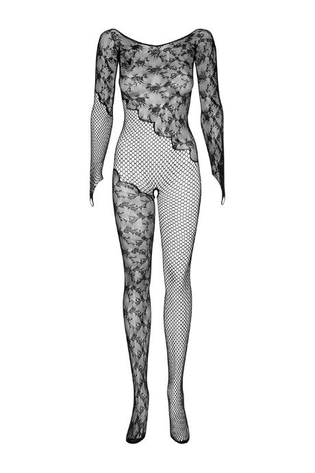 Жіноча білизна Боді Obsessive BODYSTOCKING F210 Чорний