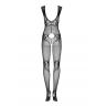 Жіноча білизна Боді Obsessive BODYSTOCKING F241 Чорний