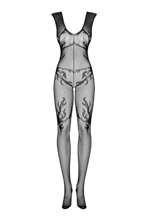Жіноча білизна Боді Obsessive BODYSTOCKING F241 Чорний
