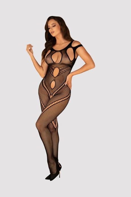 Жіноча білизна Боді Obsessive BODYSTOCKING G322 Чорний