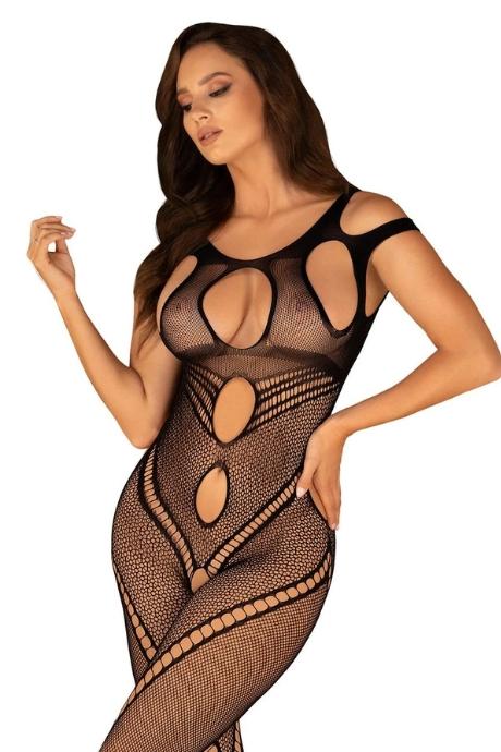 Жіноча білизна Боді Obsessive BODYSTOCKING G322 Чорний