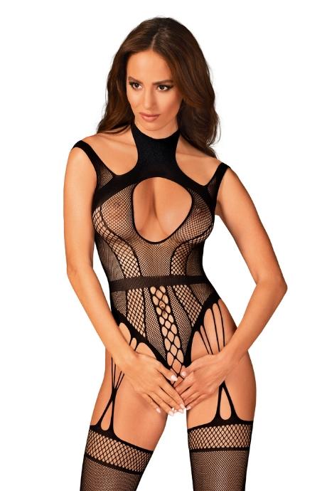 Жіноча білизна Боді Obsessive BODYSTOCKING G327 Чорний