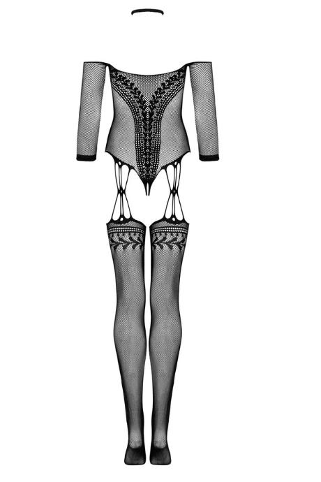 Жіноча білизна Боді Obsessive BODYSTOCKING G333 Чорний