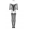 Жіноча білизна Боді Obsessive BODYSTOCKING G333 Чорний