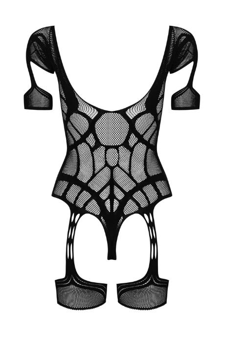 Жіноча білизна Боді Obsessive BODYSTOCKING G334 Чорний